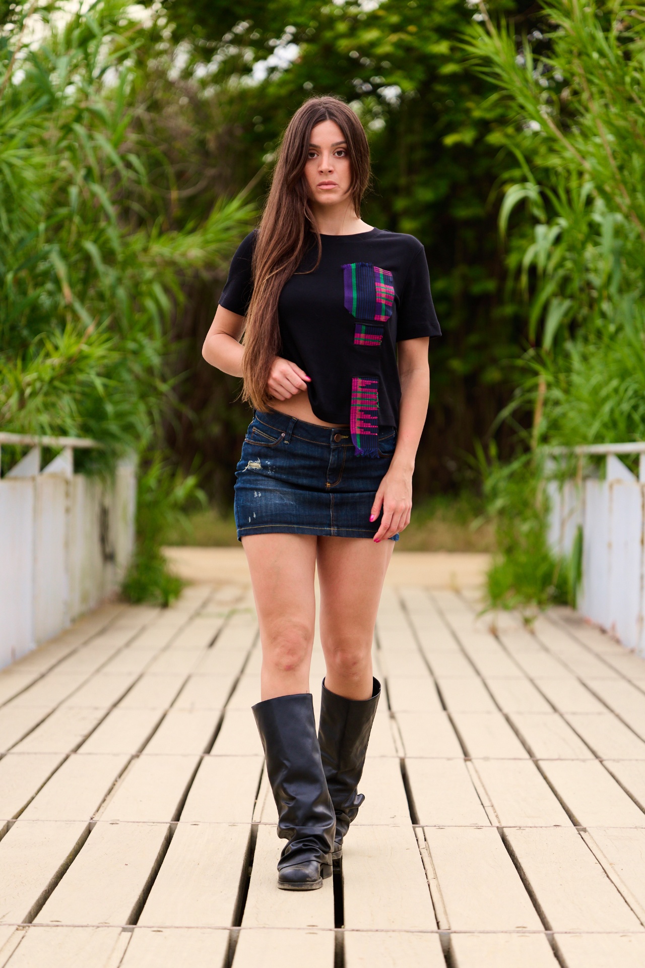 Asooke Urban Tee front view